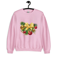 Load image into Gallery viewer, Holiday Wreath Unisex Sweatshirt