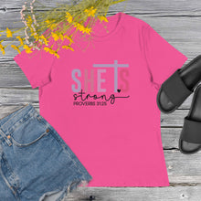 Load image into Gallery viewer, She is Strong Women's Relaxed T-Shirt