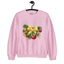 Load image into Gallery viewer, Holiday Wreath Unisex Sweatshirt
