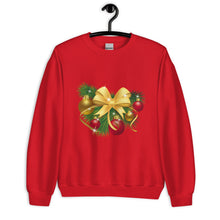 Load image into Gallery viewer, Holiday Wreath Unisex Sweatshirt
