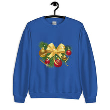 Load image into Gallery viewer, Holiday Wreath Unisex Sweatshirt
