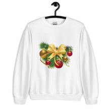 Load image into Gallery viewer, Holiday Wreath Unisex Sweatshirt
