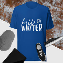 Load image into Gallery viewer, Hello Winter Unisex t-shirt
