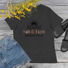 Load image into Gallery viewer, Salt &amp; Light Variant Women&#39;s Relaxed T-Shirt
