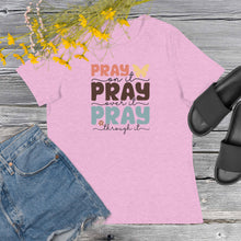 Load image into Gallery viewer, Pray X3 Women&#39;s Relaxed T-Shirt
