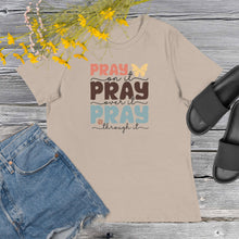 Load image into Gallery viewer, Pray X3 Women&#39;s Relaxed T-Shirt
