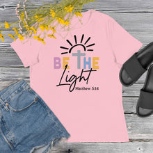 Load image into Gallery viewer, Be the Light Women&#39;s Relaxed T-Shirt
